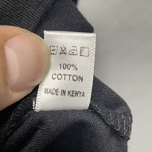 Maasai Warrior Graphic T-Shirt By Oneway  Black Cotton  Unisex S - Picture 4 of 6